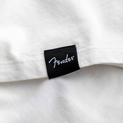 KAFT X FENDER X ZUHAL Lead Time - Off White - Tasarım T-Shirt - Unisex